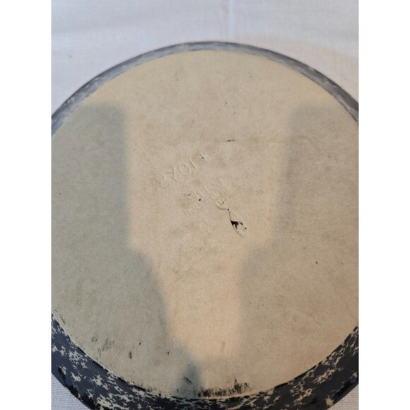 Bennington Potters Black Agate Sponge Ware 8 3/4" Side/Salad/Dessert Plate - Picture 7 of 8